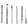 Hochwertiges silbernes Dab-Metallwerkzeug C Picking Oil Dabber Tools 80mm-122mm für Dry Heb Wax Atomizer Vapor Pen Kit