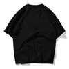 Mode coréenne Tshirt Homme High Street Dark Souls T-shirt Hommes Femmes Couleur Orange Vintage Rétro Tops Tee Harajuku 4XL 5XL T-shirt Y220214