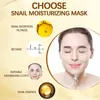 Snail Essence Moisturizing Facial Mask Lifting Improves Dull Skin Brightening Face Skins Care Masks