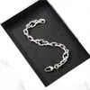 Popularny europejski 925 Sterling Srebrna bransoletka moda mężczyźni i kobiety paruje bransoletę246c2624162