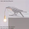 Wall Lamps Italian Bird Lamp LED Animal Raven Furniture Light Sconce Living Room Bedroom Bedside Home DecorWall