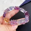 Brin Perlé Brins En Gros Couleur Fluorite Bracelets En Pierre Naturelle Sculpté Mignon Chien Perles Bracelet Pour Femmes Hommes Frais Cristal Fashio