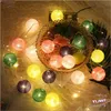 Strings Holiday Christmas Party Wedding Romantic Decorations Lights for Garland String 20 LED Cat ath Ball Fairy Lighting