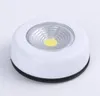 COB LED Night Light Garderob Touch Lamp 3W Batteridriven Kökskåp Closet Push Tap Home Stick On