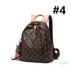 Wysoka jakość wysokiej jakości wysokiej jakości PVC Plecak Plecak Lady Travel Torba Mała duża torebka torebki dla kobiet w stylu mody torby szkolne AF6275Q