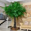 Ghirlande di fiori decorativi Simulazione di atterraggio di un albero di ciliegio artificiale Ornamenti di fiori Grande decorazione di nozze El pesca Home251G