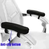 椅子は、ユニークなアームレスト枕ソリッドカラーパッドの絶妙なアンチウェア人間工学的高度に回復力のあるクッションチェアをカバーしています