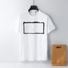 Berühmte Marke Hohe Qualität Baumwolle Rundhals-T-Shirt Europäische und amerikanische Modebriefe Gedruckt Logo Sommer Casual Paar Kurzarmhülsen