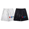 Summer Mens Loose Casual Fashion Shorts Färgglada tryck andningsbara och bekväma sportkläder Croped Pants196V