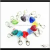 Charms Whole Salewholesale 12 mois Crystal Birthstone Floating Dangle Charm For Diy Sier Homard Fermoir Pendentif 120Pcs / Lot Sjfdv Enbqk