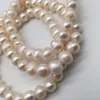 Strang Perlenstränge Echte Perlenarmbänder Armreifen Natürliches Süßwasser Barock Unregelmäßiges Armband Für Frauen Gute Qualität Statement-Schmuck