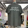 T-shirty szara koszulka koszulka mężczyzn mężczyzn dla kobiet z nadrukiem z krótkim rękawem Ogniarne t-shirt T-shirt prawdziwe zdjęcia