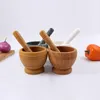 2021 Mills and Pestle Kitchen Pounder Cuisine Garlic Mixing Pot Herb Pepper Minced Tool Mortar Grin