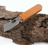 Peas Pocket Folding Mes 5Cr15Mov Zwart Coating / Stone Wash Blade G10 + Roestvrijstalen handgreep EDC Messen met Detailhandel