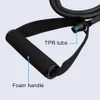 Yoga Pull Rope Elastic Resistance Bands Fitness Rubber Band for Expander Exercise Tube Training Equipment Chest Pull Rope XA14WD H1026