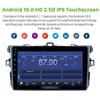 Android 10.0 2 + 32 جرام سيارة دي في دي راديو الصوت لتويوتا كورولا E140 E150 2006-2013 الملاحة GPS الوسائط المتعددة الفيديو مشغل 2 الدين