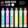 Authentic Aokit Glow Stick E-sigarette monouso E-sigarette POD Il kit del dispositivo RGB Light 2600 Blows Battery ricaricabile 8ml Penna Penna Prerieduta