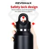 RevoMax Twist-Free / No-Virt Большая емкость Нержавеющая сталь Термос Портативная вакуумная колба Изолированный тумблер Thermo Bottle 210907
