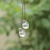 5ml Empty Cars Perfume Bottle Glass Bottles Car Hanging Air Freshener Ornament Pendant A217284