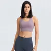 LU-082 Yoga Draag luxe Designer Fashion Sports BH met Borst Pad Ademend Comfortabele Ondergoed Vormgeving, Outfit, Yoga Outfits