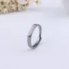 5 Kinds of Style Rings Punk Euramerican Ring Fashion Cast Titanium Steel Ring Stainless Steel Cross Flower Opening Rings