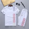 21SS Fashion Herren Designer Trainingsanzug Laufen Herren Trainingsanzug وجيزة سليم Bekleidungsspur كيت عارضة الرياضة Kurzarm Anzug M-XXXL