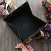 15.5 * 15.5 * 4 cm 10 zestaw Eleganckie Valentine Chocolate Paper Box Gold Black Design Ślub Boże Narodzenie Urodziny Cukierki Opakowania 211108