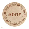 Blanc bricolage en bois forme ronde ouvre-bouteille de bière Coaster réfrigérateur aimant décoration magnétique réfrigérateur aimants 12 Stylesa253472110