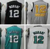 Vintage Mens Basketball Jersey Ja 12 Morant Jaren 13 Jackson Jr. Retro Vintage Mike 10 Bibby Shareef 3 Abdur Rahim 50 Reeves NCAA College Wholesale Size S-2XL