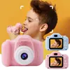 Rechargeable numérique Mini enfants caméra 2 pouces dessin animé mignon jouets en plein air accessoires de photographie pour enfant anniversaire cadeau caméras