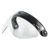 W lunettes 3 Snap 3/4 Casque Bouclier avec Flip UP Charnière pour TORC T50 Vintage Moto Casques J60F