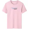 Riinr Verão Chegada Inglês Elemento Imprimir Cor Sólida Cor de Manga Curta T-shirt O-pescoço Casual Grande Tamanho Masculino S-6XL 210716