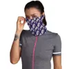 Unisexe adulte lavable cyclisme respirable cyclisme bandanas de marque de marque de marque lettres imprimantes masques sports réutilisables coupe-poussière anti-poussière anti-poussière masque extérieure