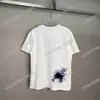 21SS Designers Tee T Shirts Pastellsäsong Naiv oregelbundna stjärnhimmel Mens Womens brandman Evatell Man Paris Fashion Short Sleeve295e