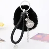 Bag Parts & Accessories Handbag Candy Colors Fur Ball Girl Charm Pendant Fashion Women Bags Gift Llaveros Mujer