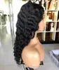 Kambodschanische menschliche Haar Perücken lose Deep Wave u Teil Perücken mittlerer Teil natürlicher Farbe für schwarze Frauen 7700691