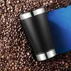 Product Stainless Steel Car Mug Portable Coffee Cup, Double-Layer Beer With Bottle Opener Easy To Carry 220311