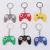 10st Game Pad Gummi Chain Par Trinket Game Console Joystick Handle Carro Fashion Key Pendant