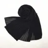 Beads Patchwork Pleat Pearl Bubble Chiffon Scarf Shawls Hijab Drape Stitching Crinkled Muslim Scarves Scarf Women Headscarf New