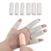 5 stks / partij Siliconen Teen Separator Vinger Protector Applicator Soft Corn Callus Remover Bunion Corrector Pedicure Tools Foot Care Tool