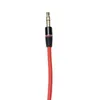 Substituição Vermelha Controle de 3.5mm Cabos AUX Cable para Beat Headphones Studio Solo Pro Mixr com Cabos Remotos MIC