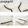 Asapgot White Mink Cashmere Sweater jas vrouwen herfst winter luie stijl Koreaanse retro zwart losse o nek gebreide vest mode