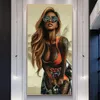 抽象的なセクシーなタトゥーガールアートキャンバスプリント絵画ファッションモダンな壁画リビングルーム家の装飾ポスター