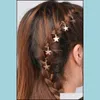 Hair Clips & Barrettes Jewelry Hairstyle Geometry Hairpin Dirty Braid Ornaments Girl Charm Tools Makeup Beauty Wedding Hip-Hop Ae Drop Deliv