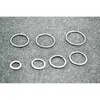 100pcs/lot Surgical Steel Punk Open Seamless Septum Hoop Nose Ring Earring Body Piercing