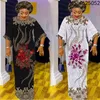 Vêtements ethniques 2021 mode robes africaines pour femmes classique Dashiki taille imprimer ample longue robe295O