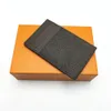 Fashion designer Men Women card holders Mens mini wallet Small wallet woman Slim Wallets Wtih Box