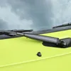 Front Windshield Wiper Blade Arms Trim Acessórios Decorativos para Suzuki Jimny 19+ ABS Fibra de Carbono