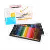 72 Färger Vattenlöslig färgpennor med färgpennor Set Artistmålning Skissar Träfärgpennskolan Konstförsörjning