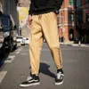 Hombres 2020 nuevo Hip Hop Harajuku Joggers Streetwear hombres Harem pantalones masculinos otoño estampado coreano pantalones de gran tamaño M-3XL X0723